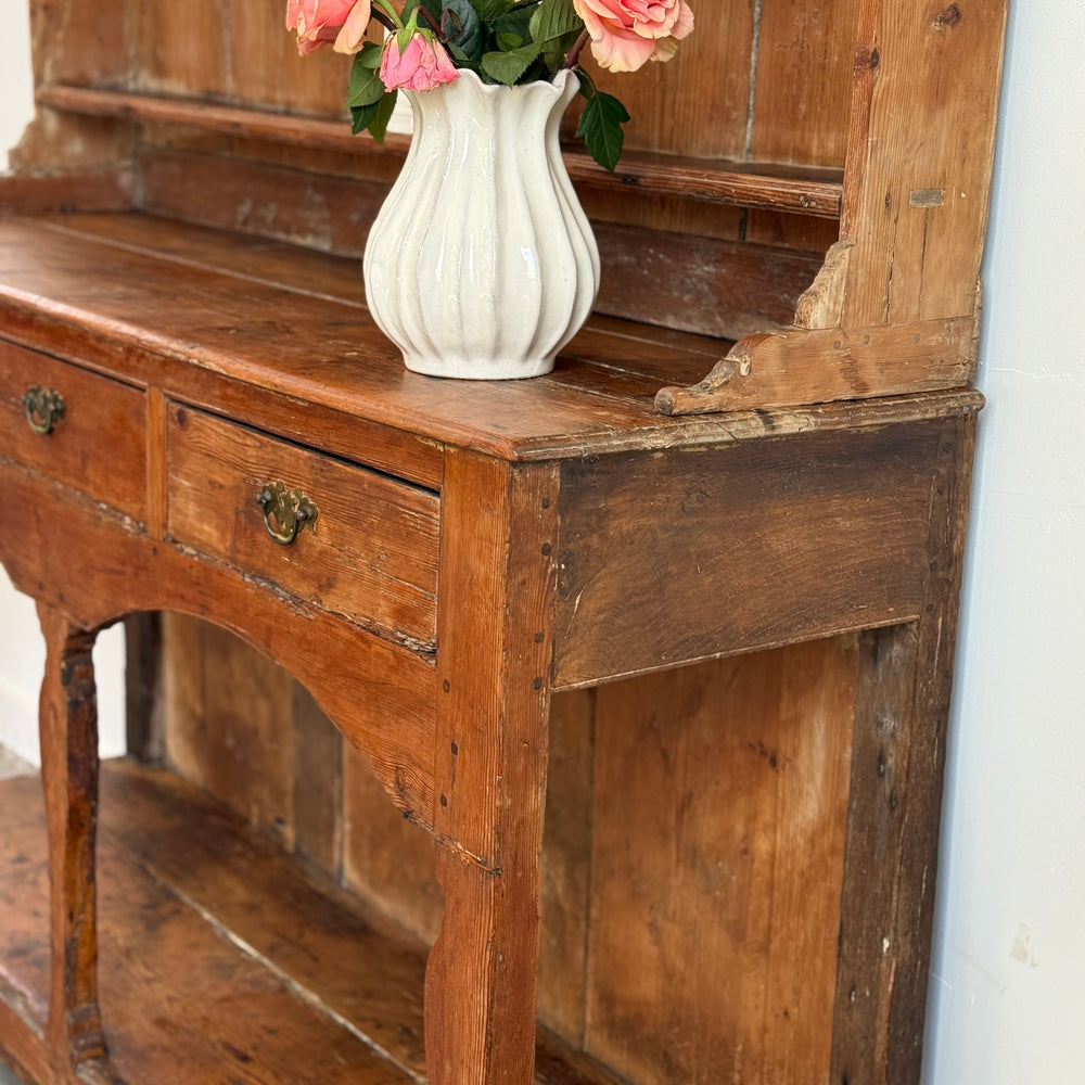 
                  
                    Antique Pine Welsh Dresser.
                  
                