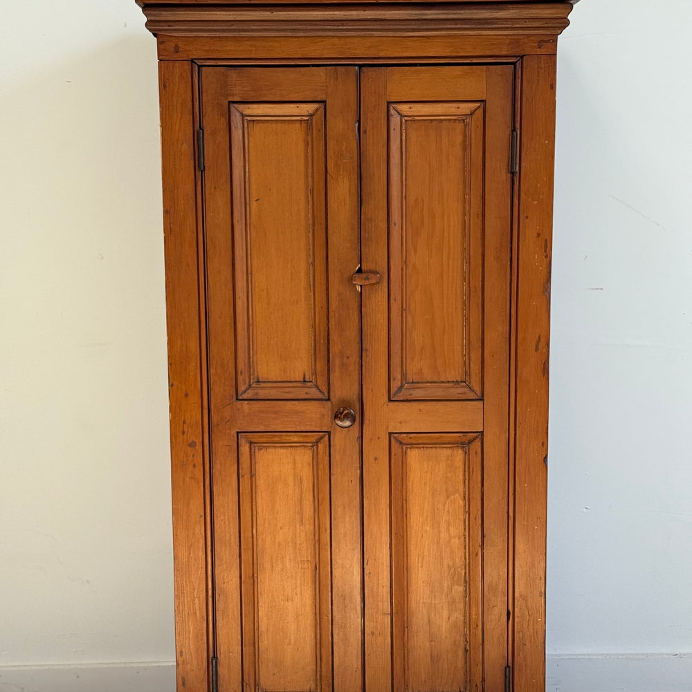 Antique American Petite Two Door Cupboard C.1900