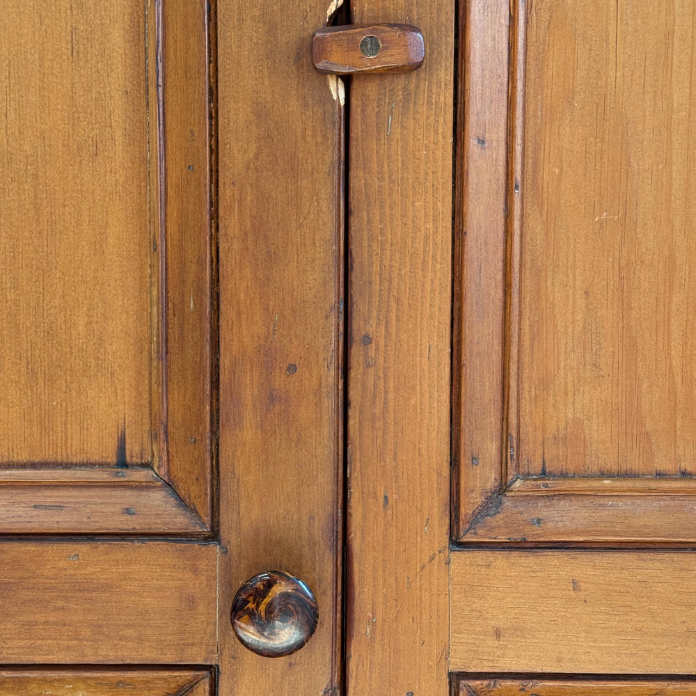 
                  
                    Antique American Petite Two Door Cupboard C.1900
                  
                