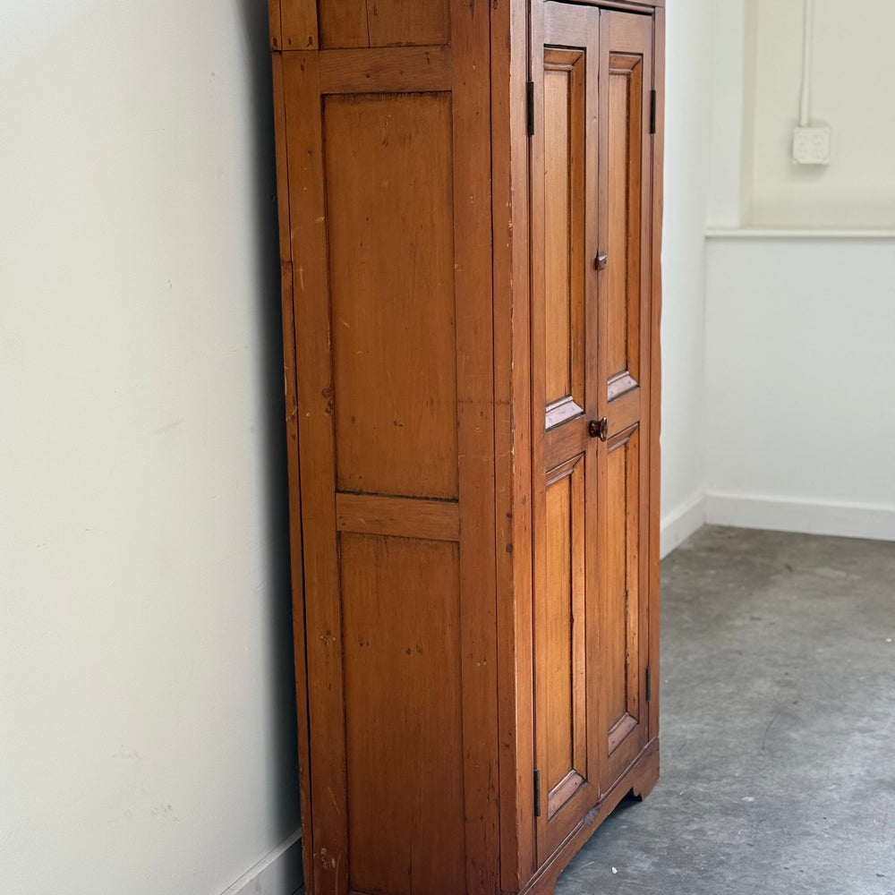 
                  
                    Antique American Petite Two Door Cupboard C.1900
                  
                