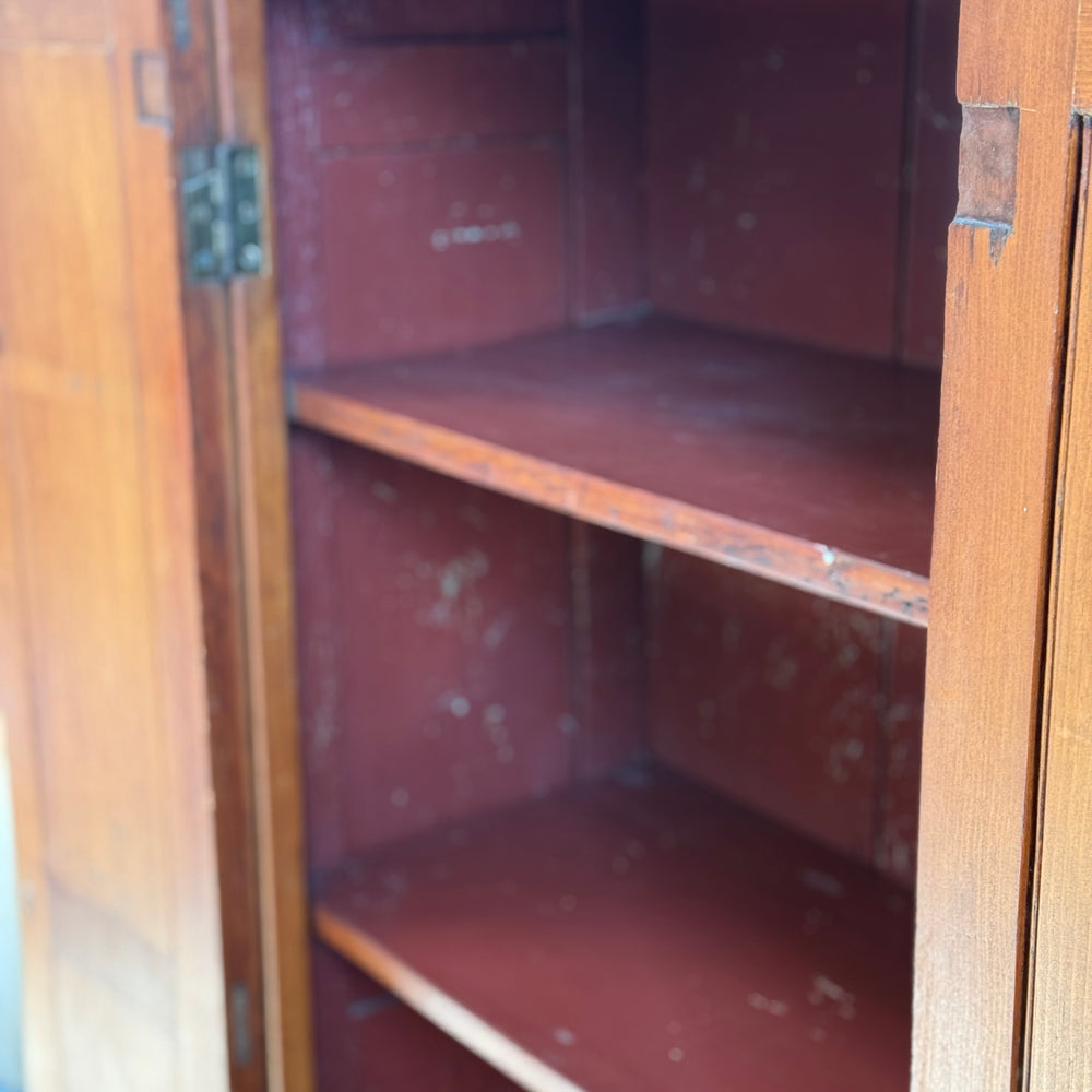 
                  
                    Antique American Petite Two Door Cupboard C.1900
                  
                