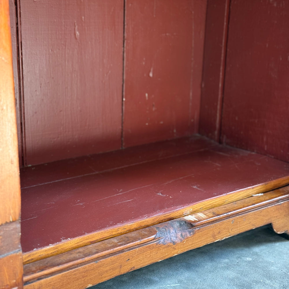 
                  
                    Antique American Petite Two Door Cupboard C.1900
                  
                