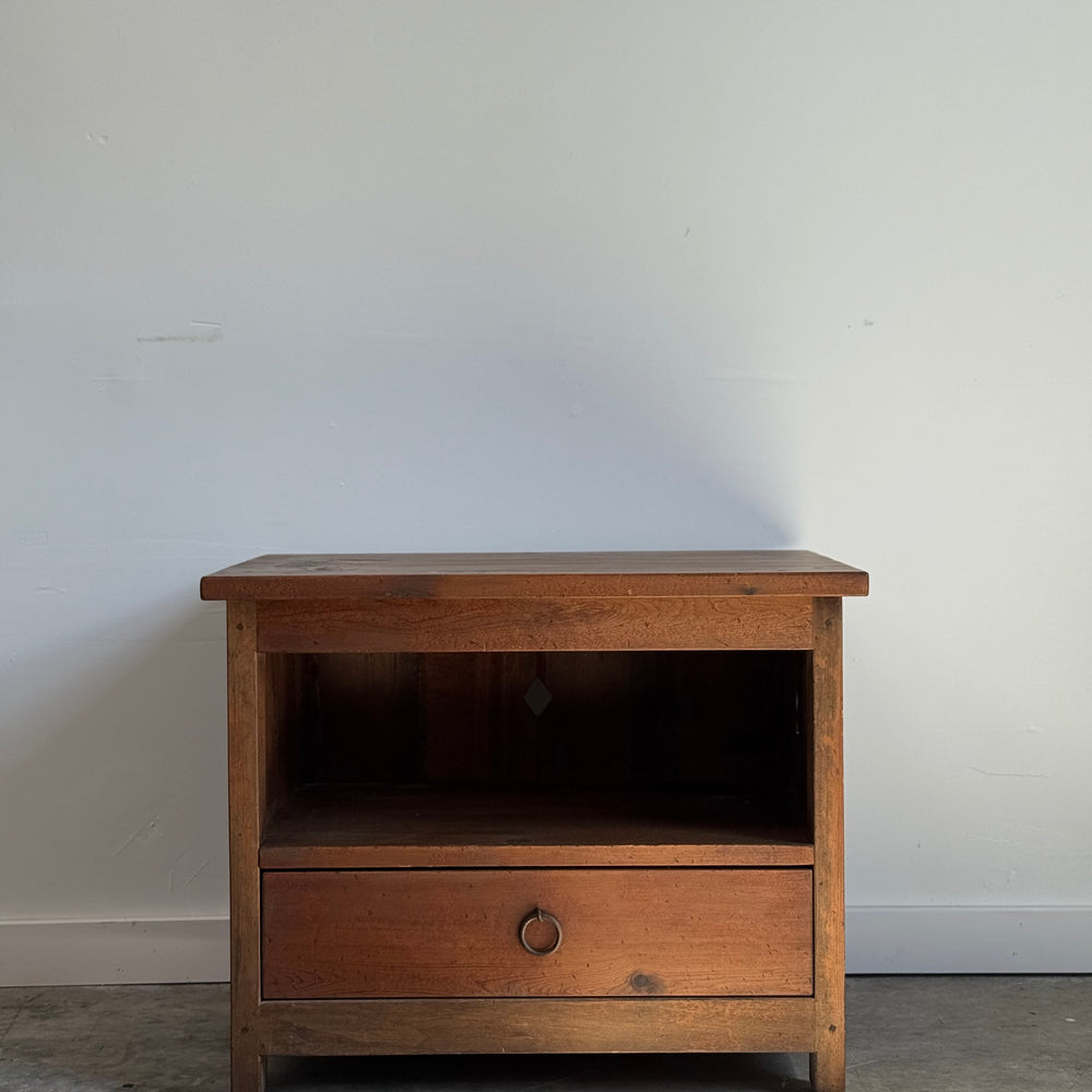 Pretty Vintage Pine Side Table