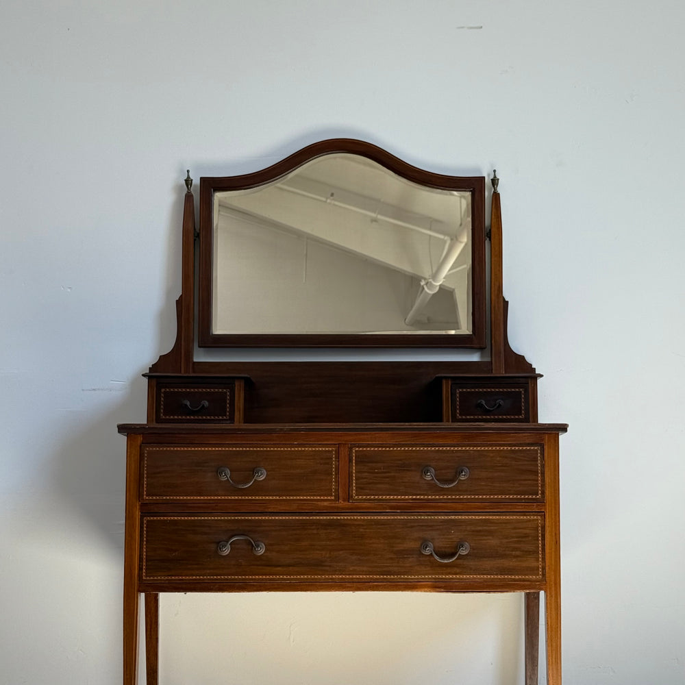 
                  
                    George III Style Inlaid Mahogany Dressing Table
                  
                