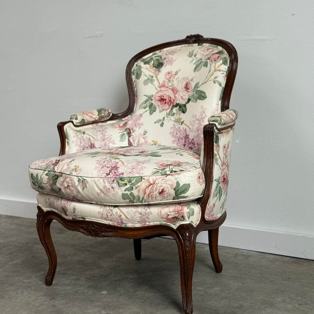 
                  
                    Louis XV Upholstered Bergere Chair
                  
                