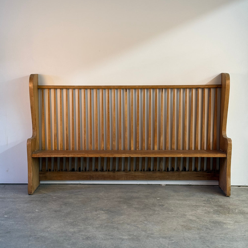 
                  
                    Antique English Pine Bench
                  
                
