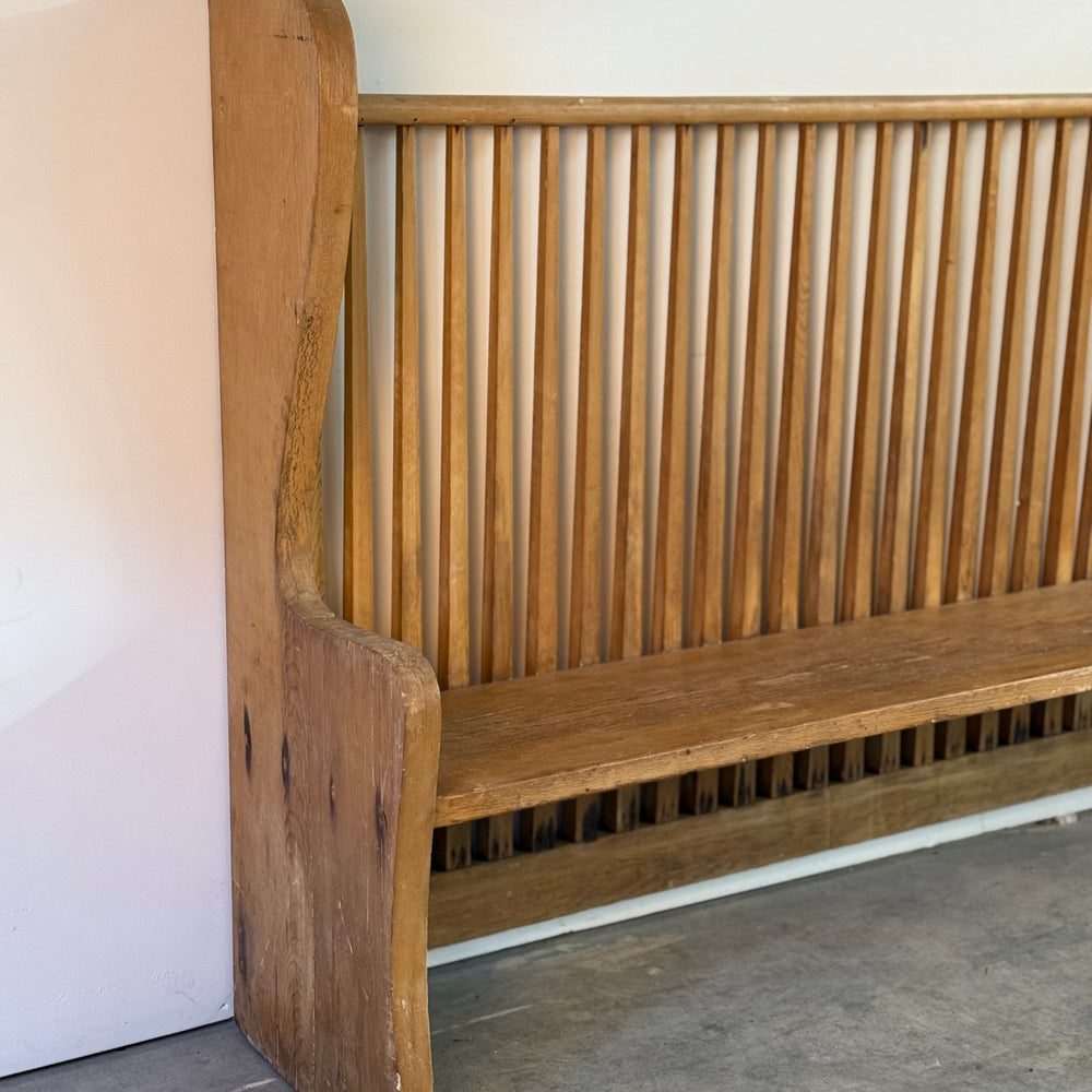 Antique English Pine Bench