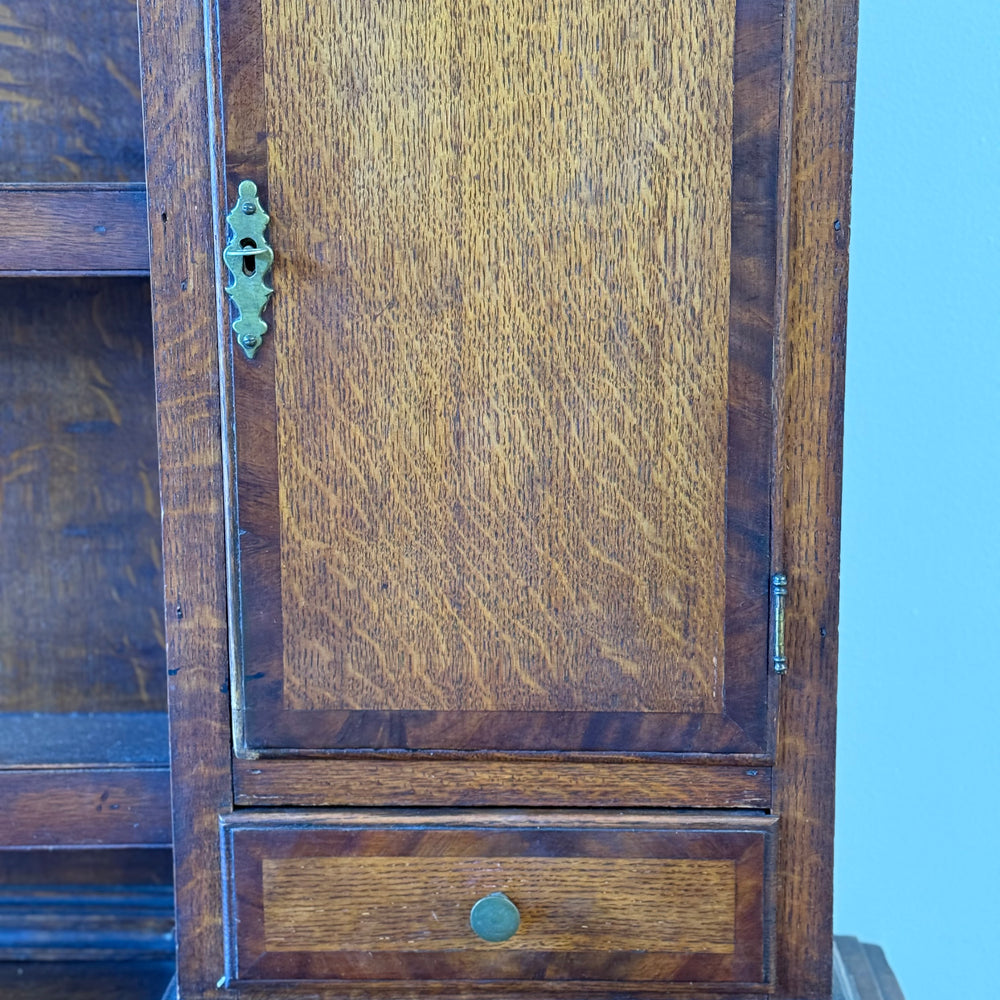 
                  
                    Antique Welsh Oak Cupboard 19th c.
                  
                