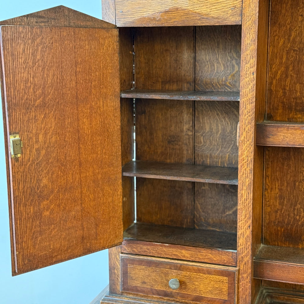 
                  
                    Antique Welsh Oak Cupboard 19th c.
                  
                