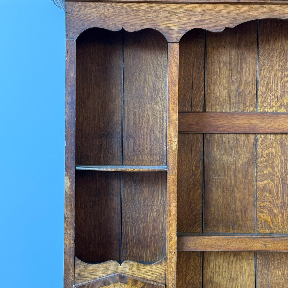 
                  
                    Antique Welsh Oak Cupboard 19th c.
                  
                