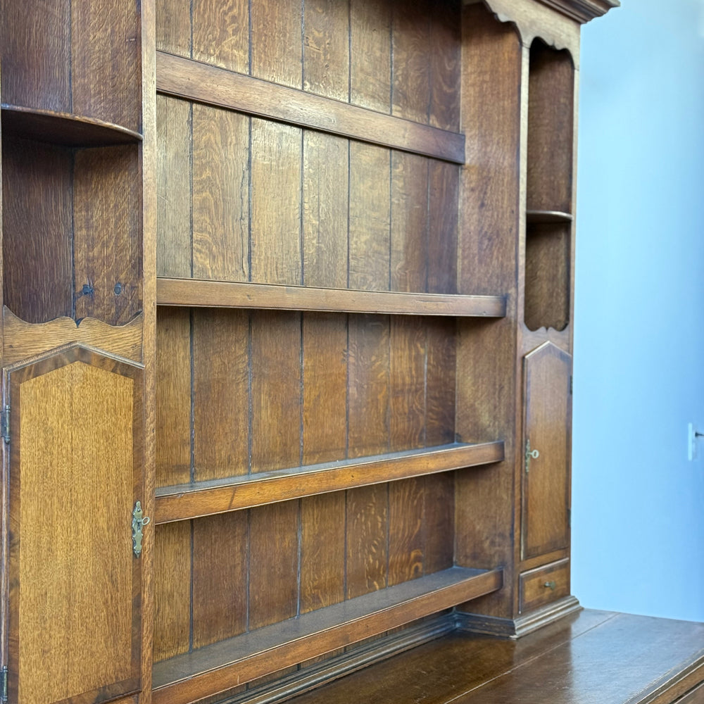 
                  
                    Antique Welsh Oak Cupboard 19th c.
                  
                