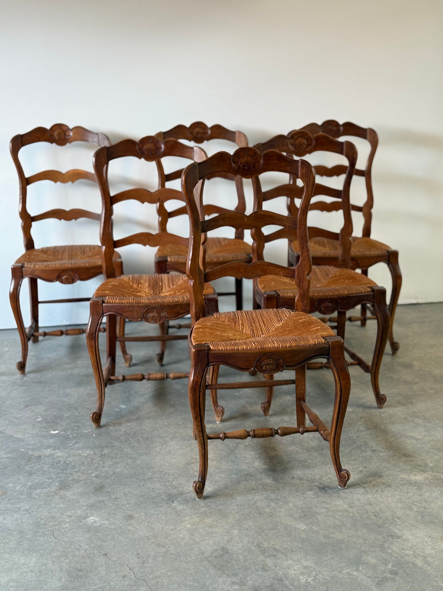 Vintage French Provincial Dining Chairs