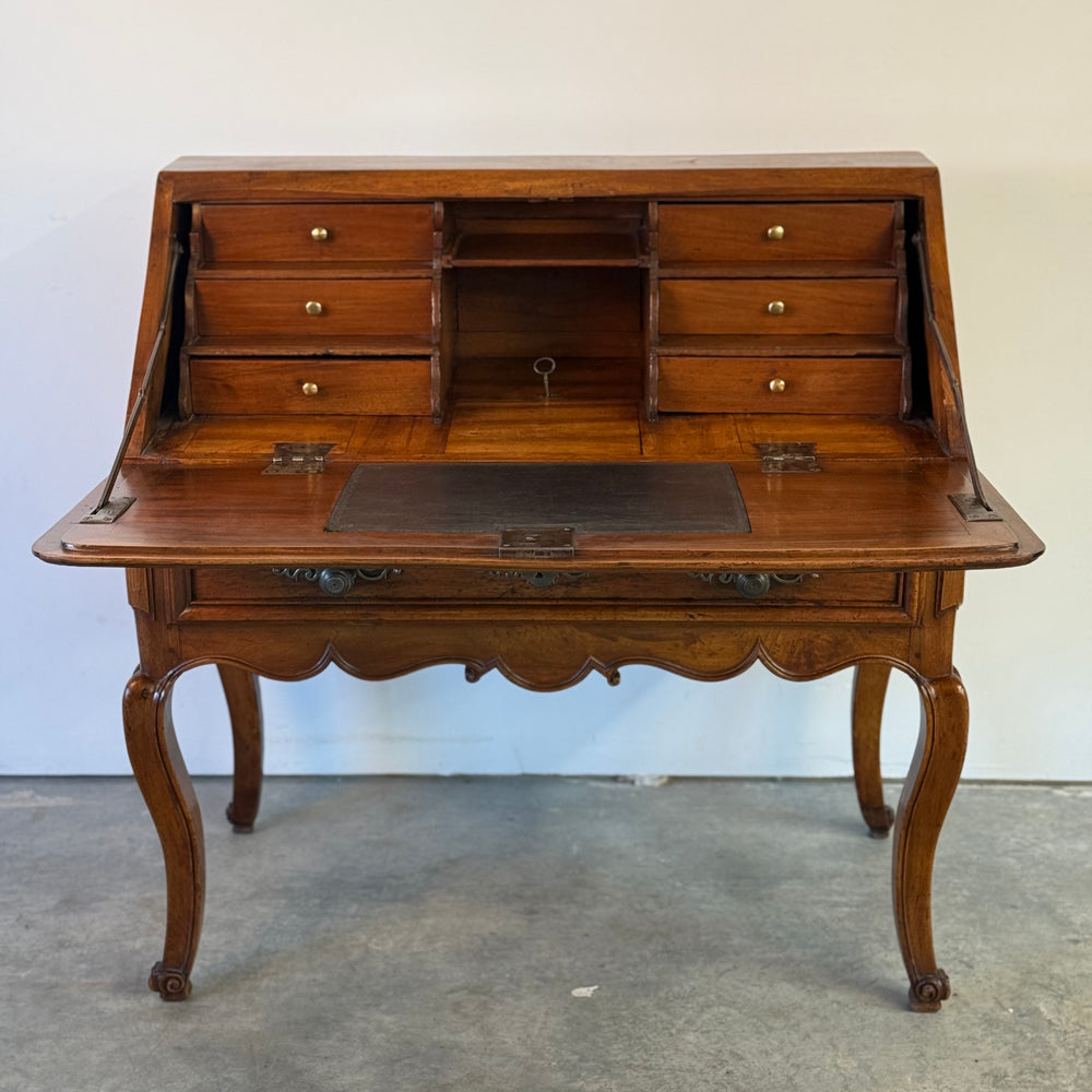 
                  
                    Antique French Walnut Desk C.1900
                  
                