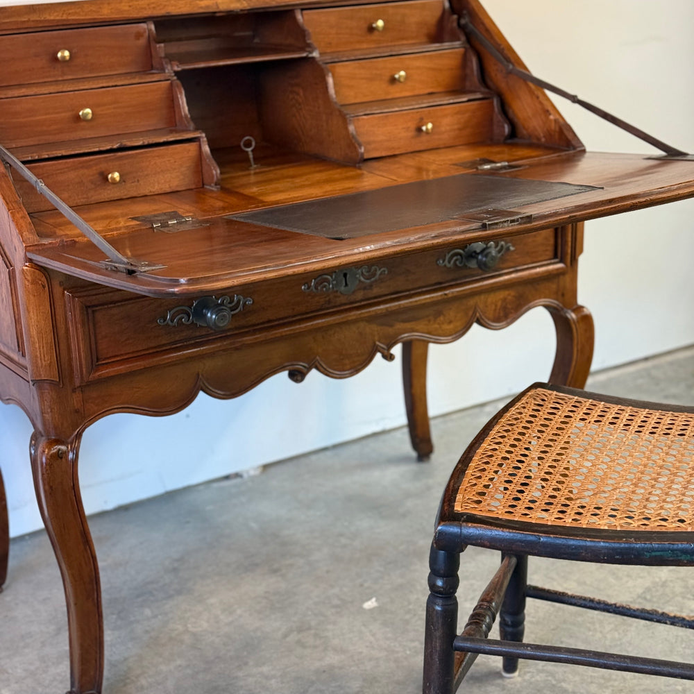 
                  
                    Antique French Walnut Desk C.1900
                  
                