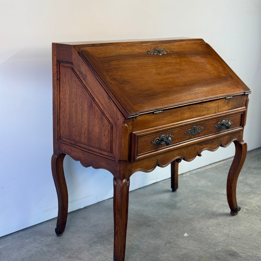 
                  
                    Antique French Walnut Desk C.1900
                  
                