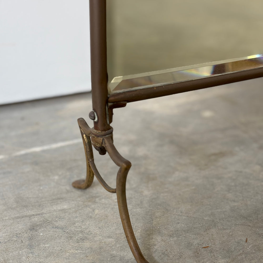 
                  
                    Late Victorian Painted Mirror As Brass Fire Screen
                  
                