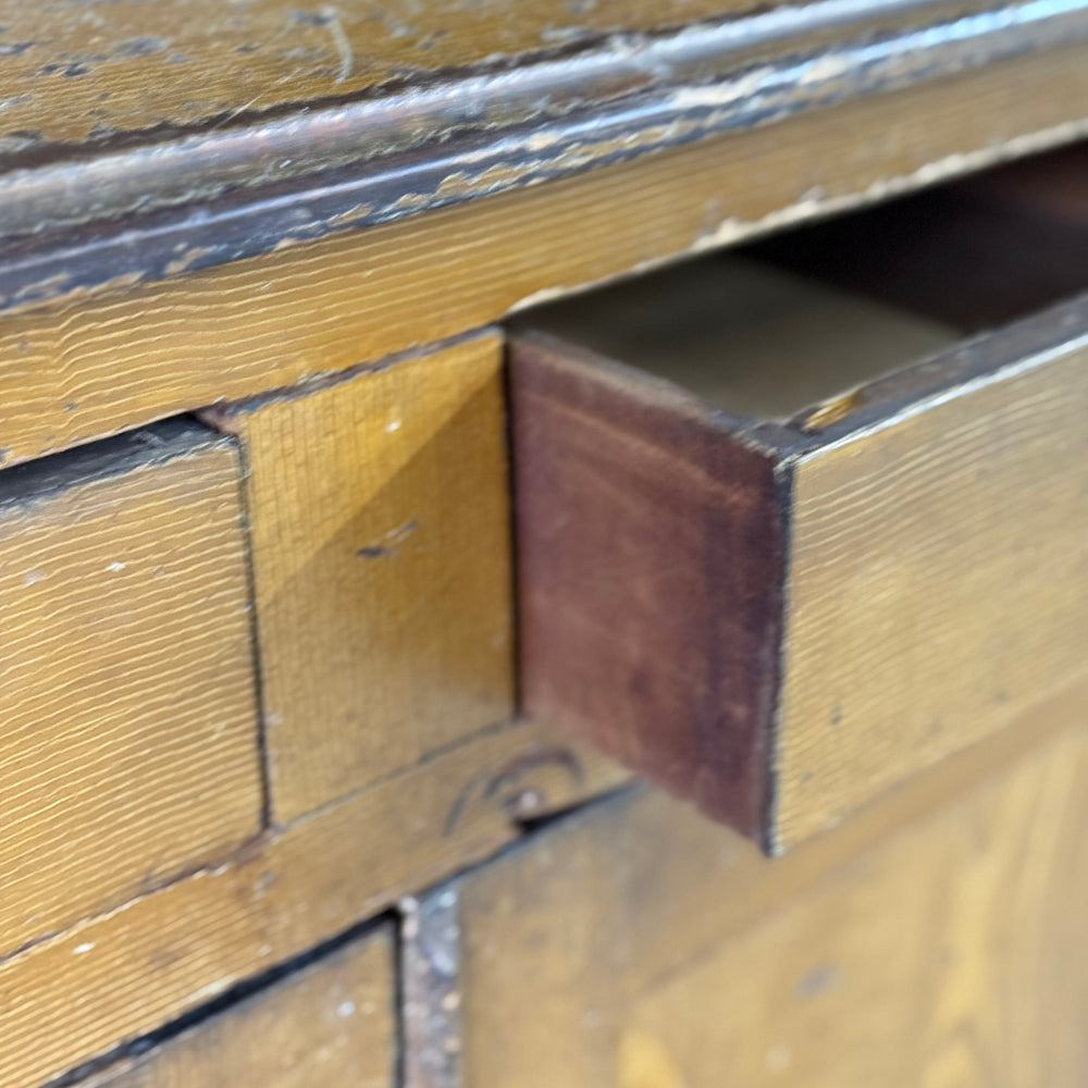
                  
                    19th C. Grain Painted Cupboard
                  
                