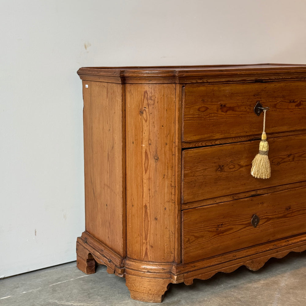 
                  
                    Antique European Pine Dresser 19th C.
                  
                