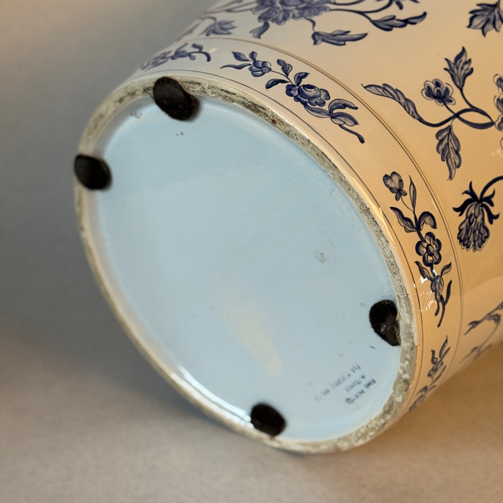 
                  
                    A Tiffany & Co. Faience Blue and White Jardinere
                  
                
