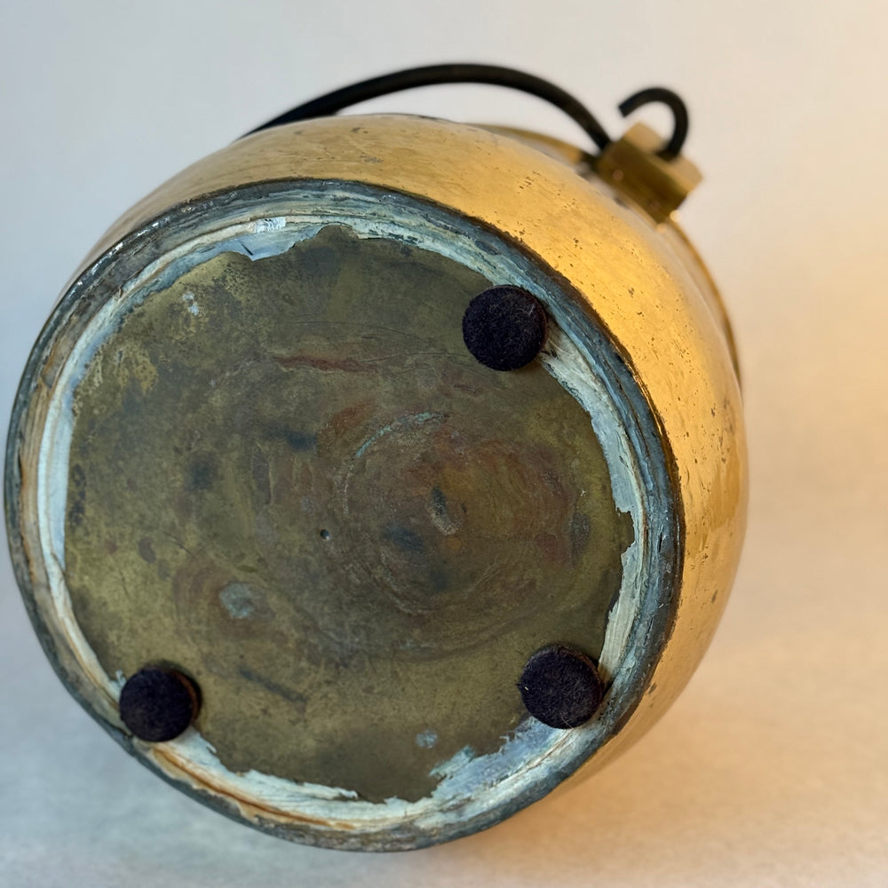 
                  
                    Antique French Hammered Brass Jardiniere or pot
                  
                