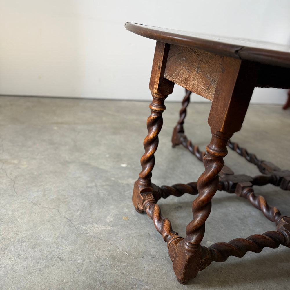 
                  
                    Jacobean Oak Double Swing Leg Drop Leaf Table
                  
                
