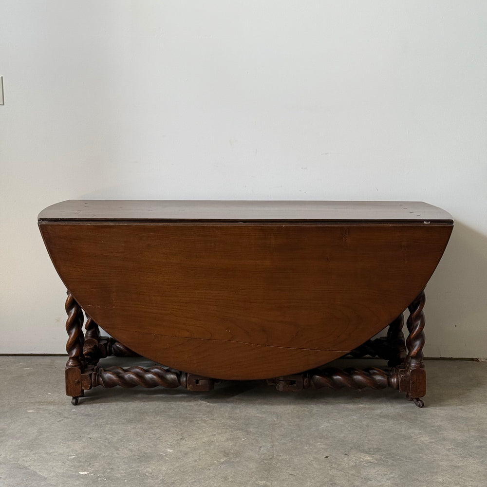 
                  
                    Jacobean Oak Double Swing Leg Drop Leaf Table
                  
                