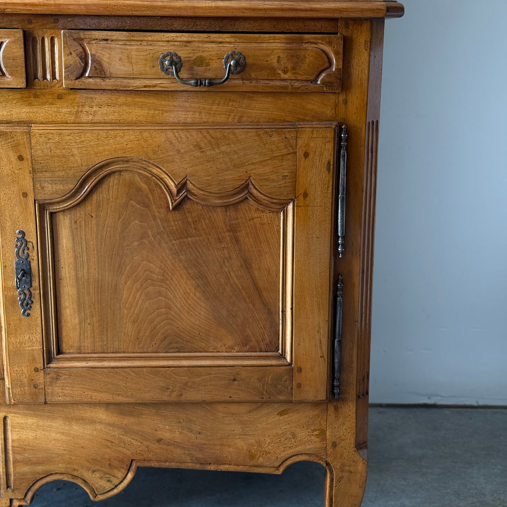 
                  
                    Louis XV Provincial Walnut Bibliotheque, France 18th C.
                  
                