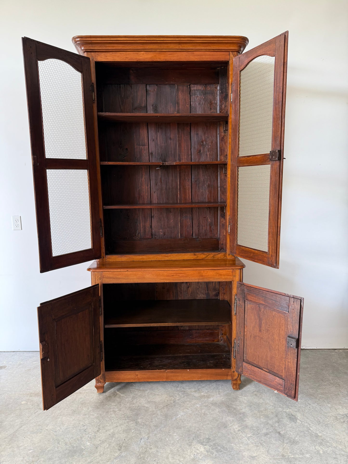 Louis XV Walnut Bibliotheque, France 18th C.