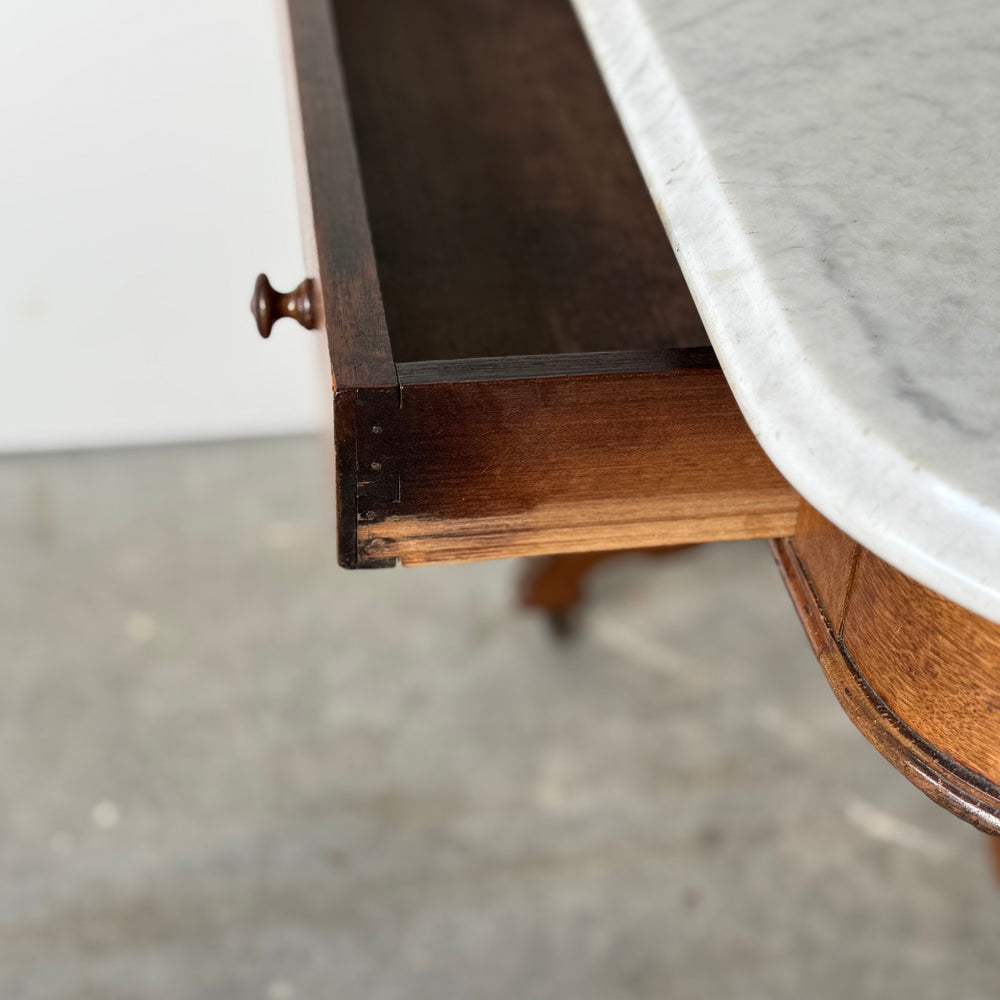 
                  
                    Antique Victorian  Marble Top Parlor Table
                  
                