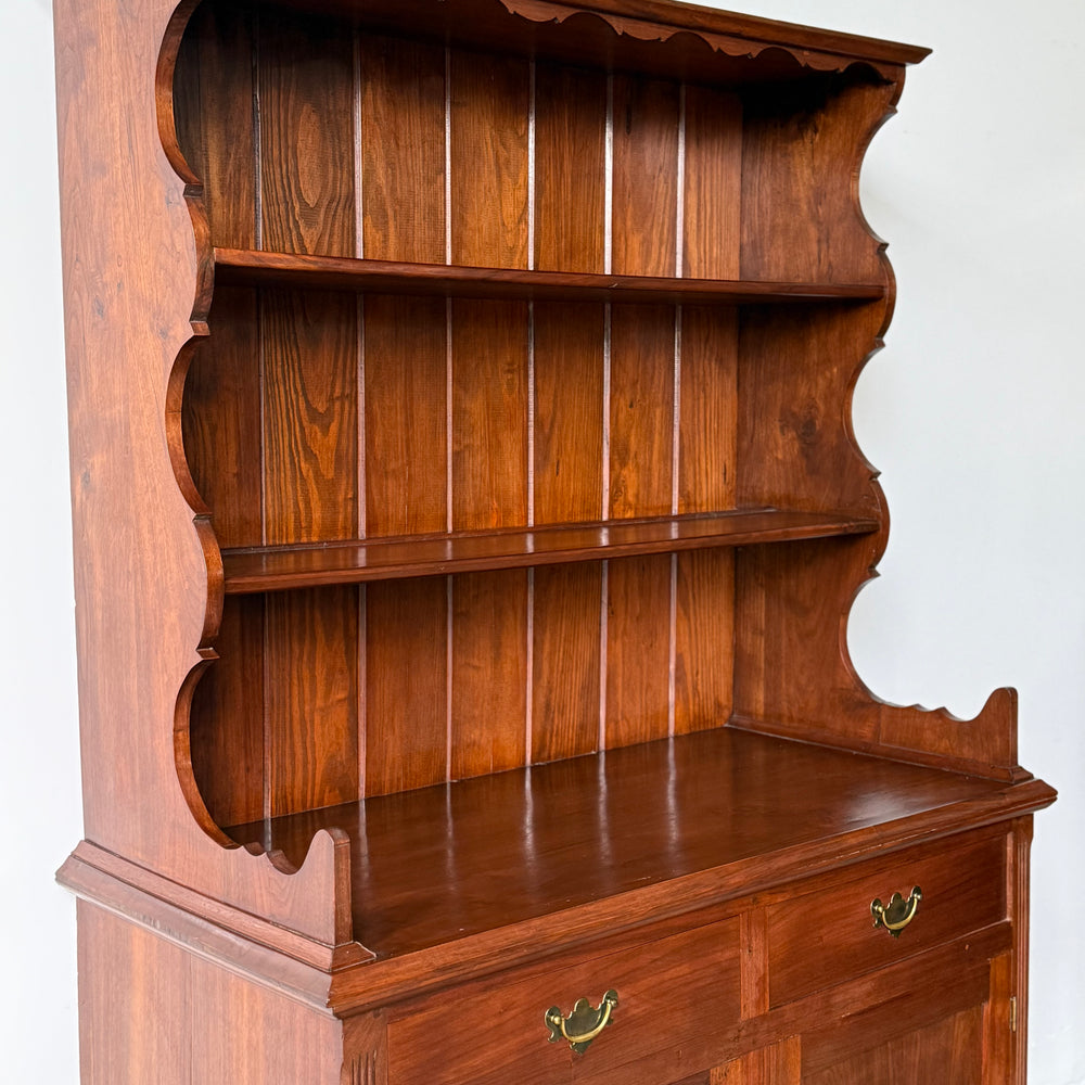 
                  
                    Vintage Walnut Set-Back Cupboard
                  
                