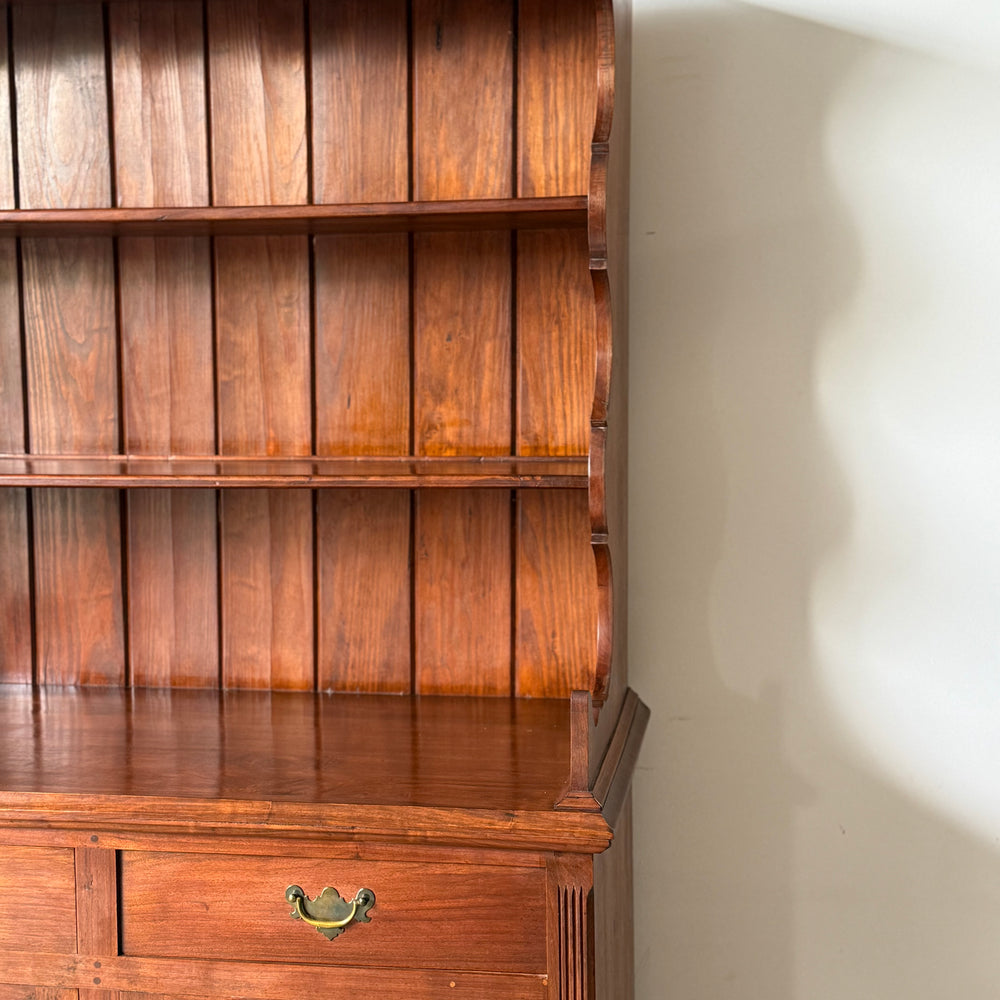 
                  
                    Vintage Walnut Set-Back Cupboard
                  
                