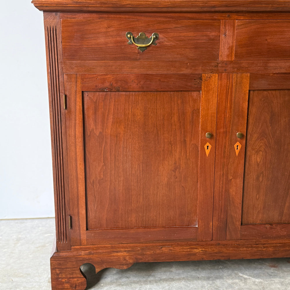 
                  
                    Vintage Walnut Set-Back Cupboard
                  
                