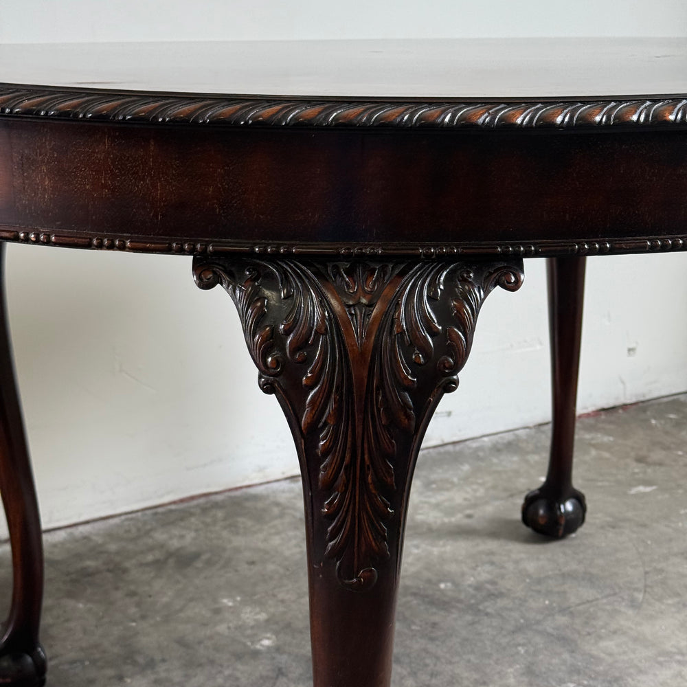 
                  
                    Antique Mahogany Oval Center Table
                  
                