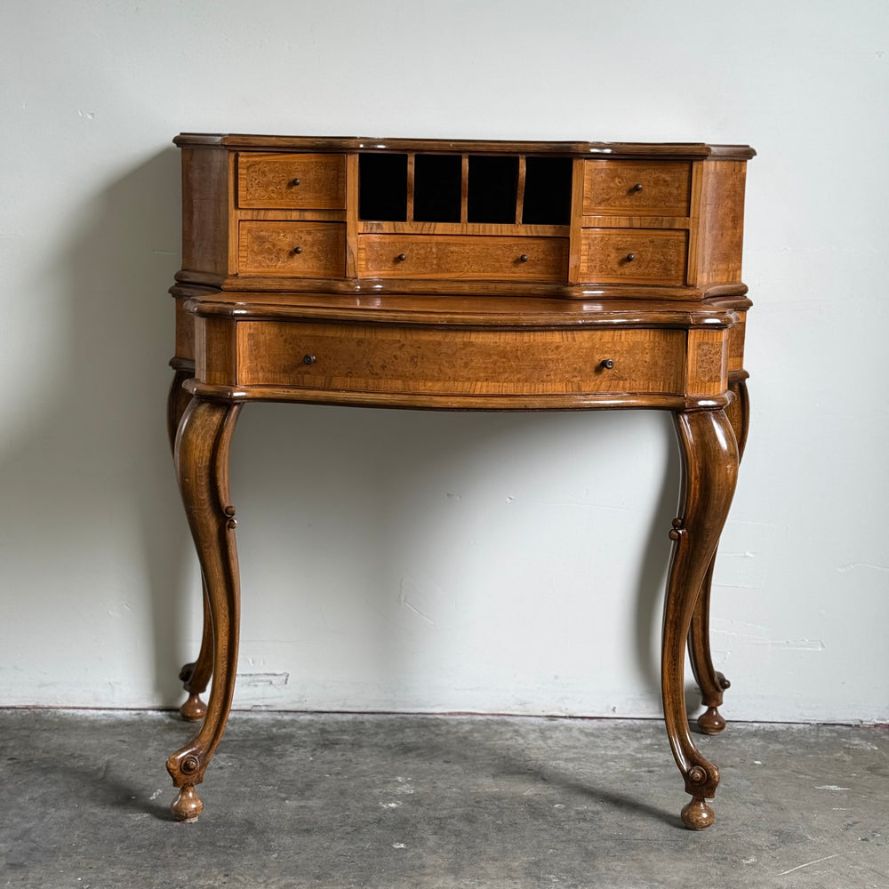 
                  
                    Louis XV Style Bonheur du Jour Serpentine Desk
                  
                