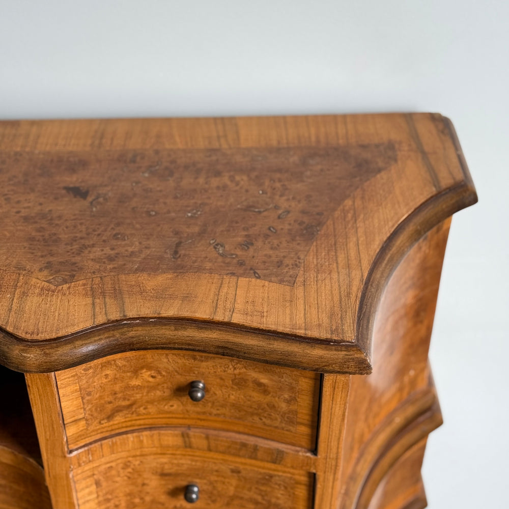 
                  
                    Louis XV Style Bonheur du Jour Serpentine Desk
                  
                