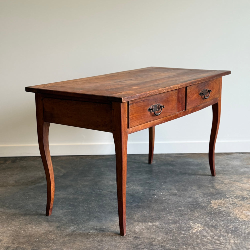 ANTIQUE FRENCH PROVINCIAL CONSOLE TABLE OR DESK