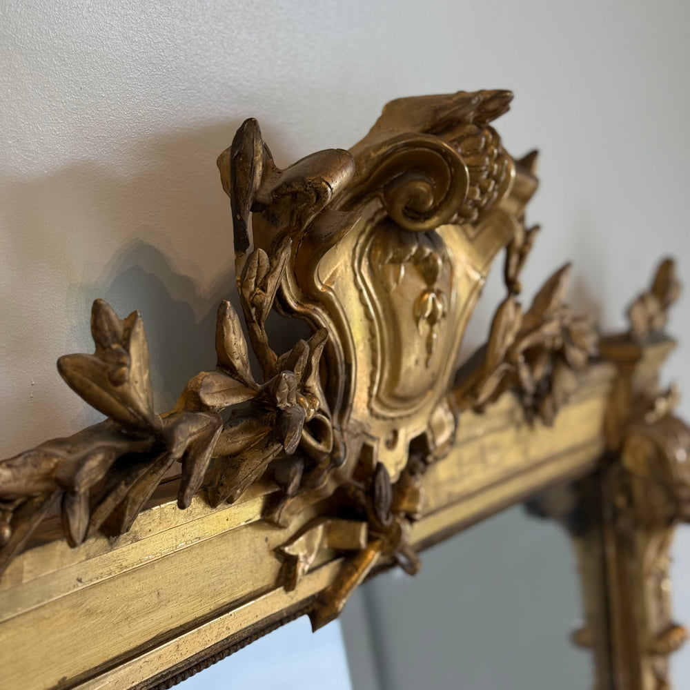 
                  
                    Large Louis XVl Gilt Mirror
                  
                