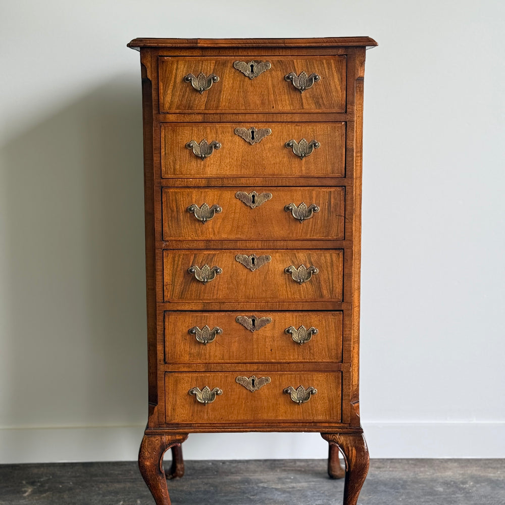 Antique French Provincial Carved Lingerie Chest