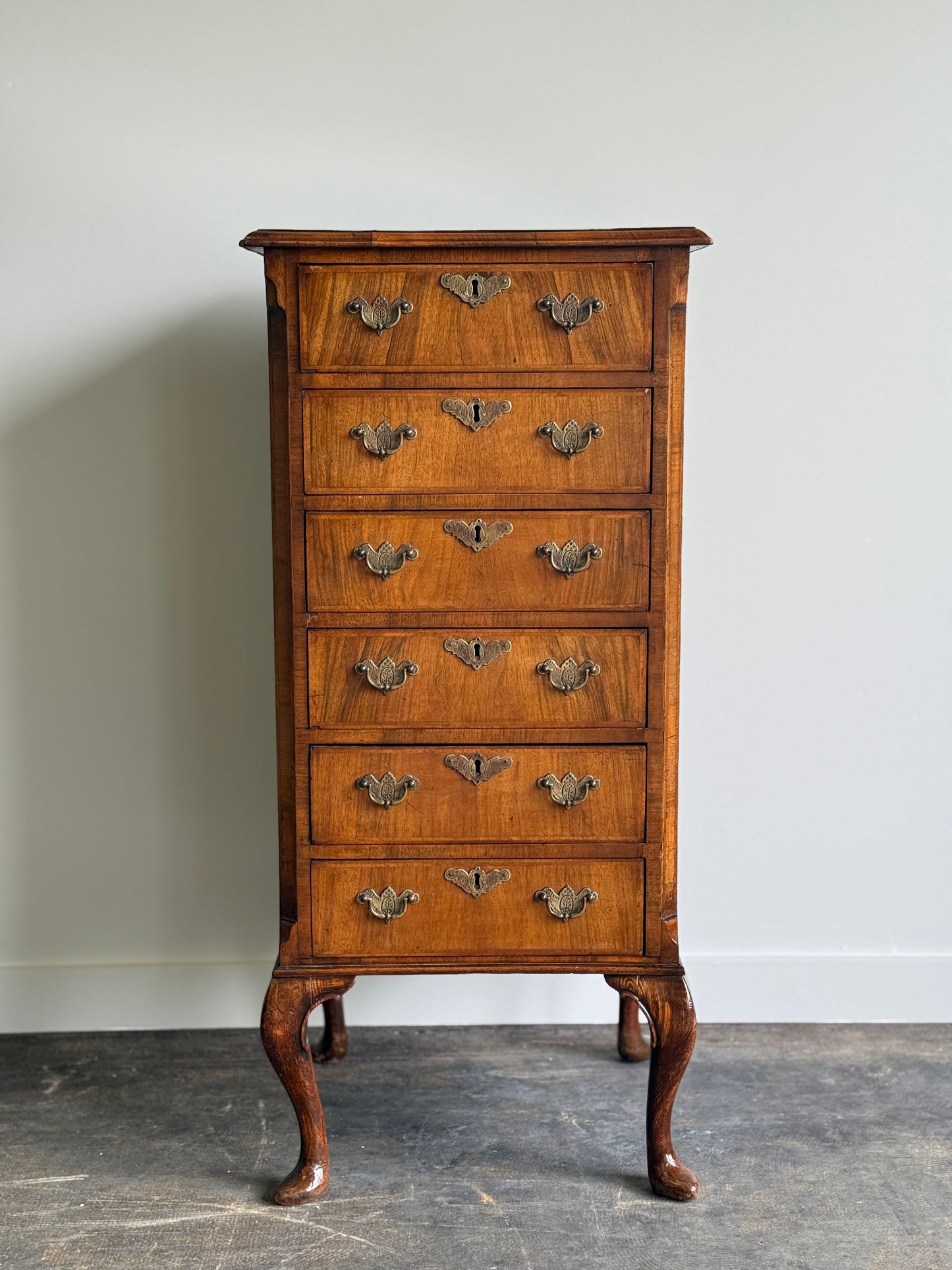 Antique French Provincial Carved Lingerie Chest