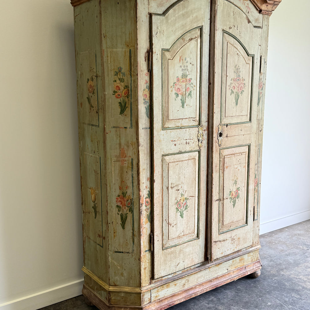 
                  
                    Antique Painted Wardrobe 1833 France or Germany
                  
                
