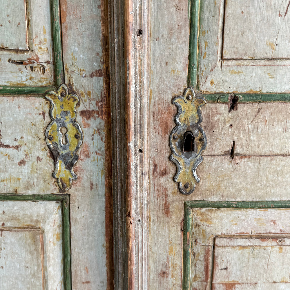 
                  
                    Antique Painted Wardrobe 1833 France or Germany
                  
                