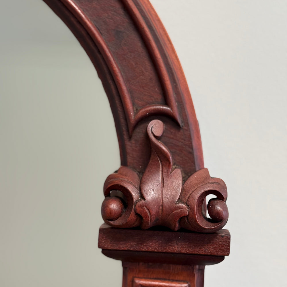 
                  
                    Antique Over Mantle or Wall Mirror. Boston 19th C.
                  
                