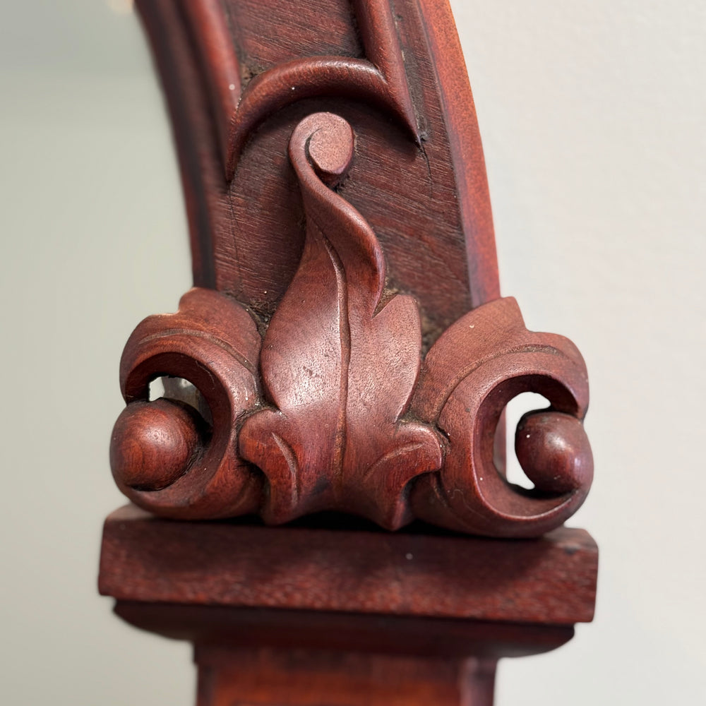 
                  
                    Antique Over Mantle or Wall Mirror. Boston 19th C.
                  
                