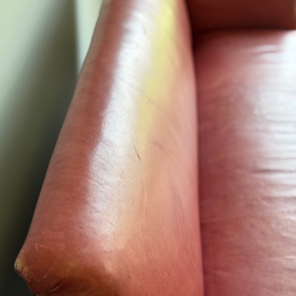 
                  
                    Antique Leather Sofa. England C.1900
                  
                