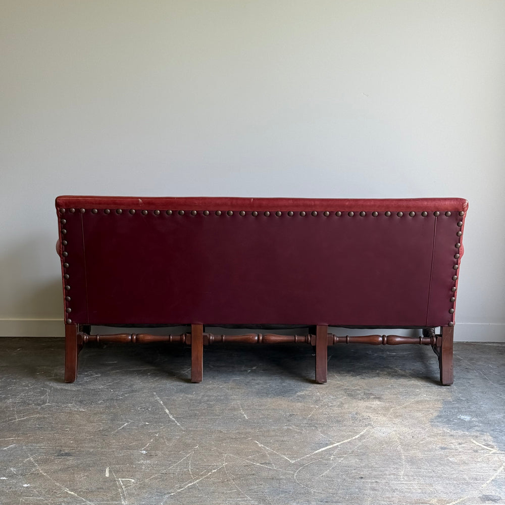 
                  
                    Antique Leather Sofa. England C.1900
                  
                