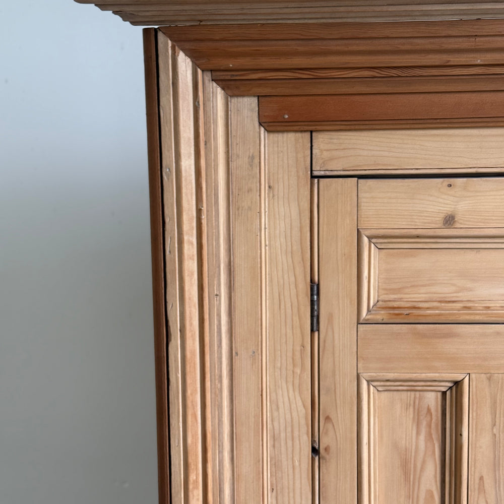 
                  
                    Antique Pine Corner Cupboard
                  
                