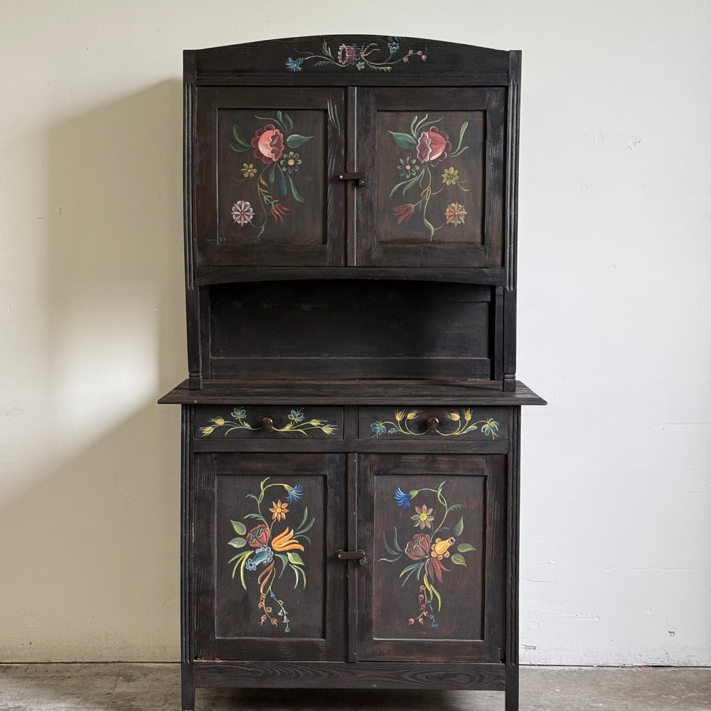 Vintage Dutch Painted Sideboard