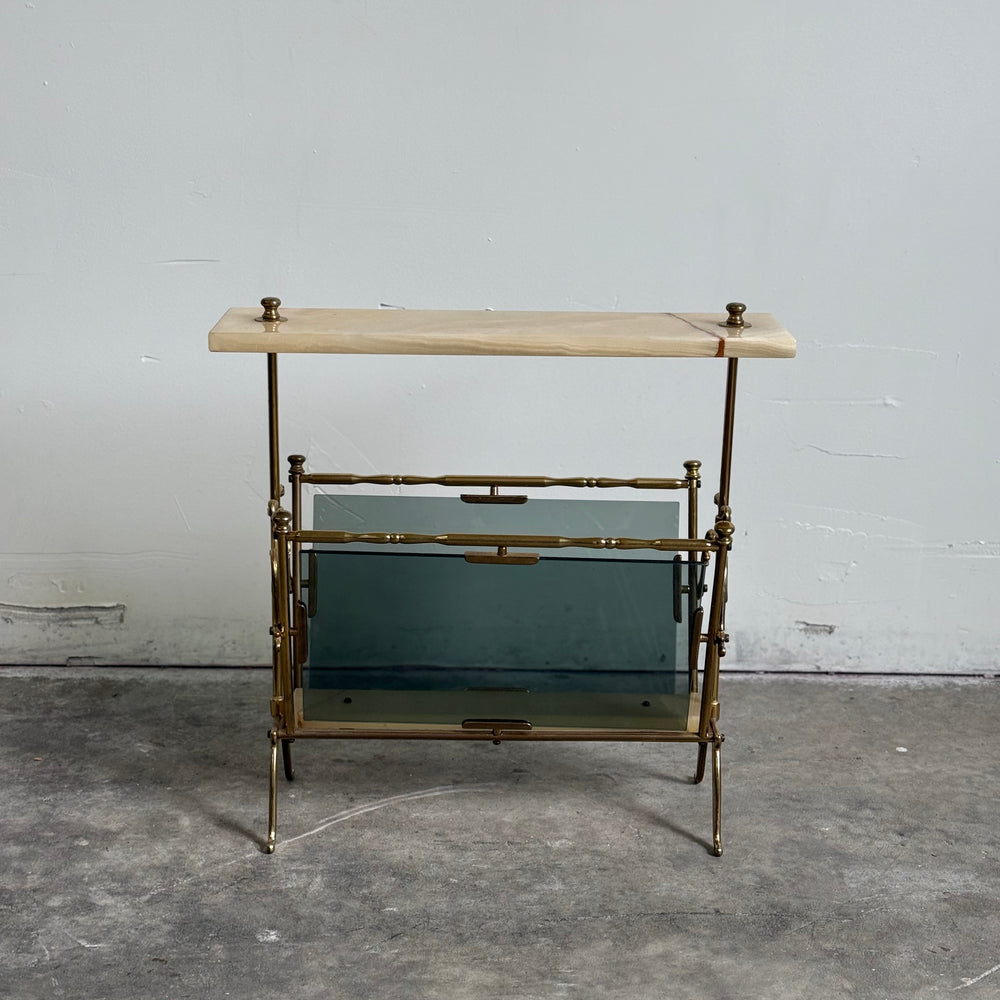 Vintage French Magazine Rack