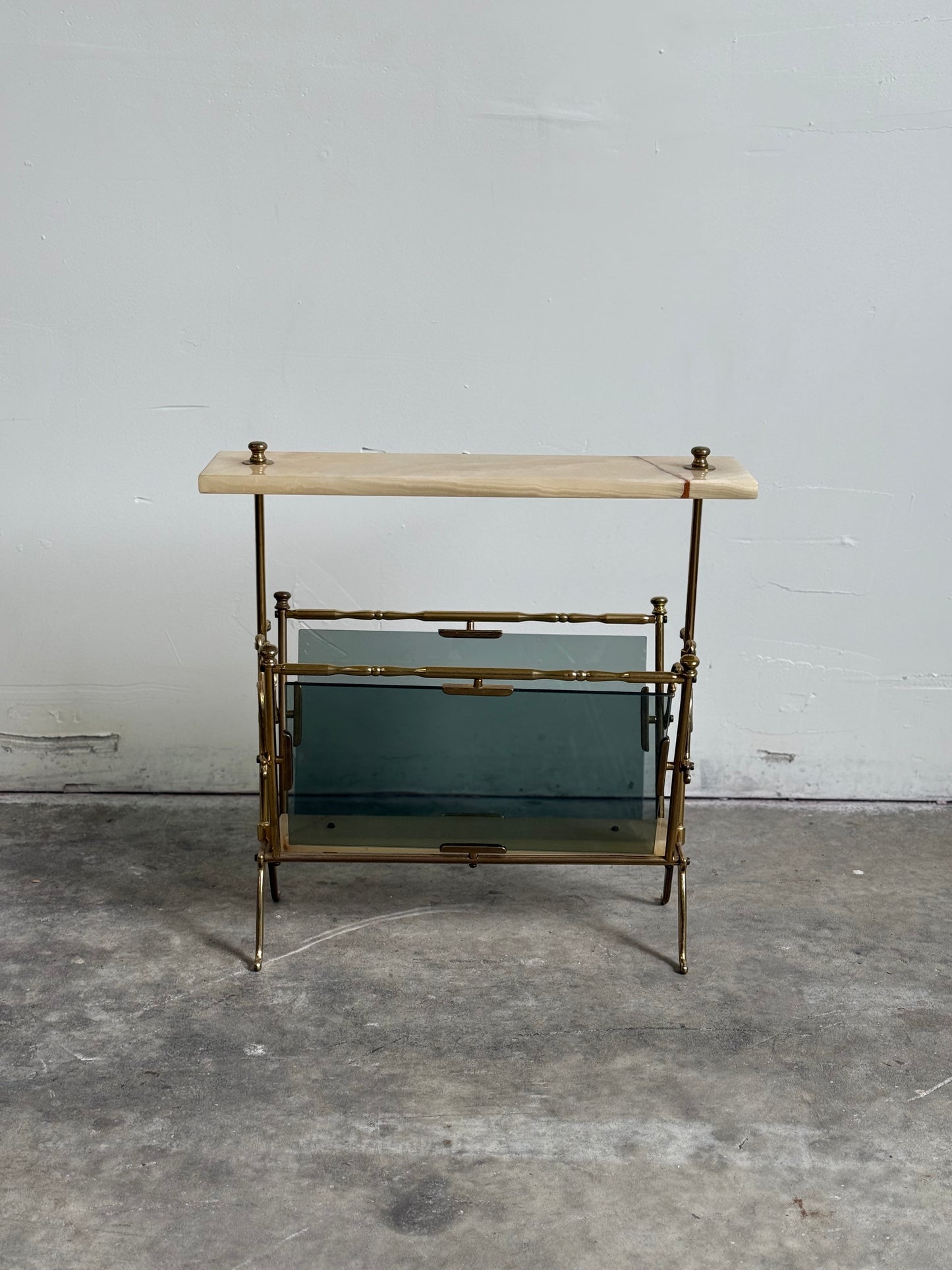 Vintage French Magazine Rack