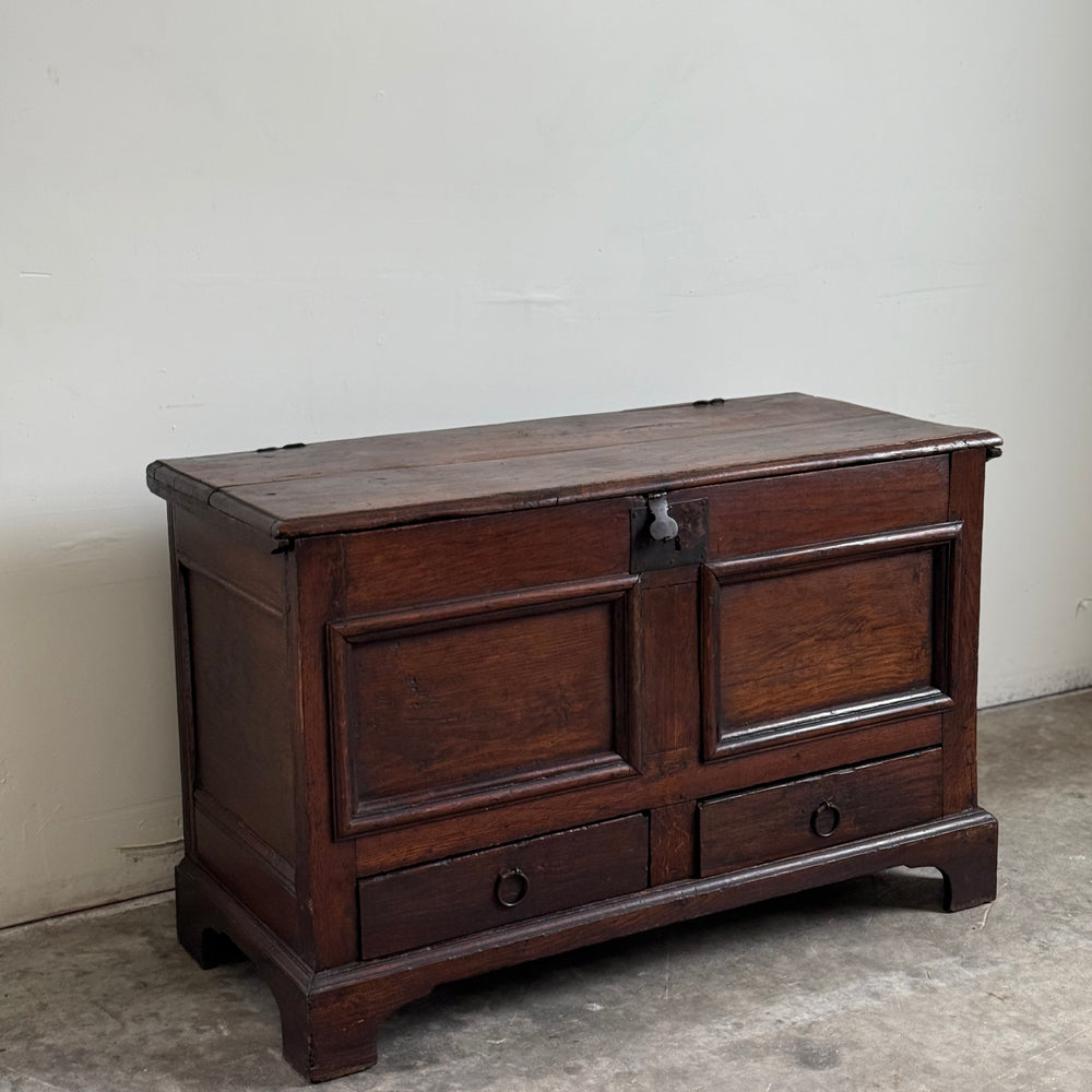 
                  
                    Antique 18th Century Oak Chest
                  
                